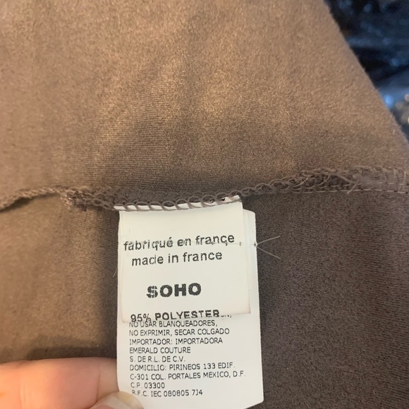 Jeff Gallano Gray Animal Print Cardigan Size 2 - Picture 10 of 11